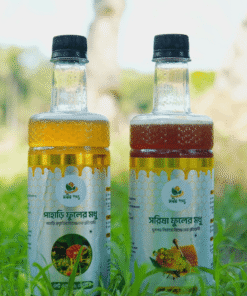 Alternative view of পাহাড়ি ও সরিষা ফুলের মধু কম্বো – ২ কেজি